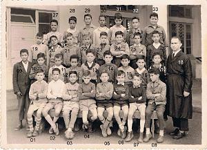 ECOLE DE LA CITE PETIT GARCONS 1959 CM1